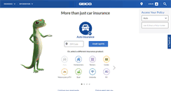 Desktop Screenshot of geico.com